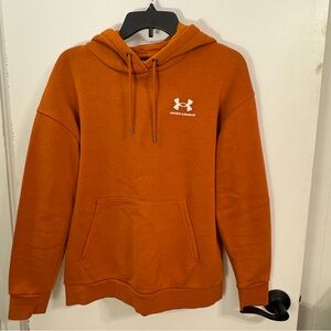 Under Armour Rust Orange Hooded Sweatshirt / Hoodie 🍊